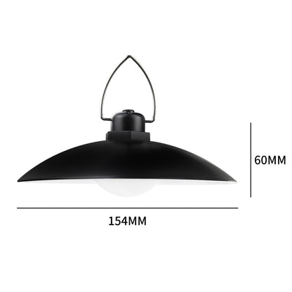 A2 35 LED Single Head Solar Powered Hanging Lamp Outdoor Waterproof Remote Control Light