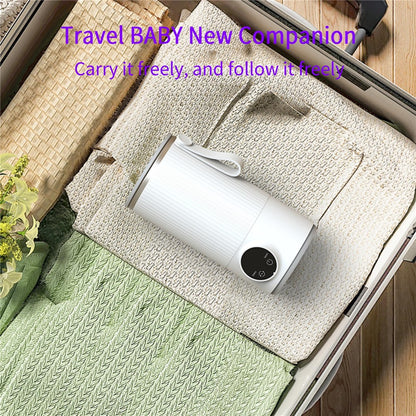 18W Wireless Rechargeable 6000mAh Bottle Warmer Stainless Steel Milk Defrosting Device