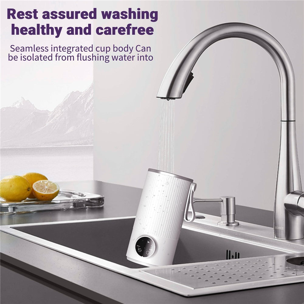 18W Wireless Rechargeable 6000mAh Bottle Warmer Stainless Steel Milk Defrosting Device