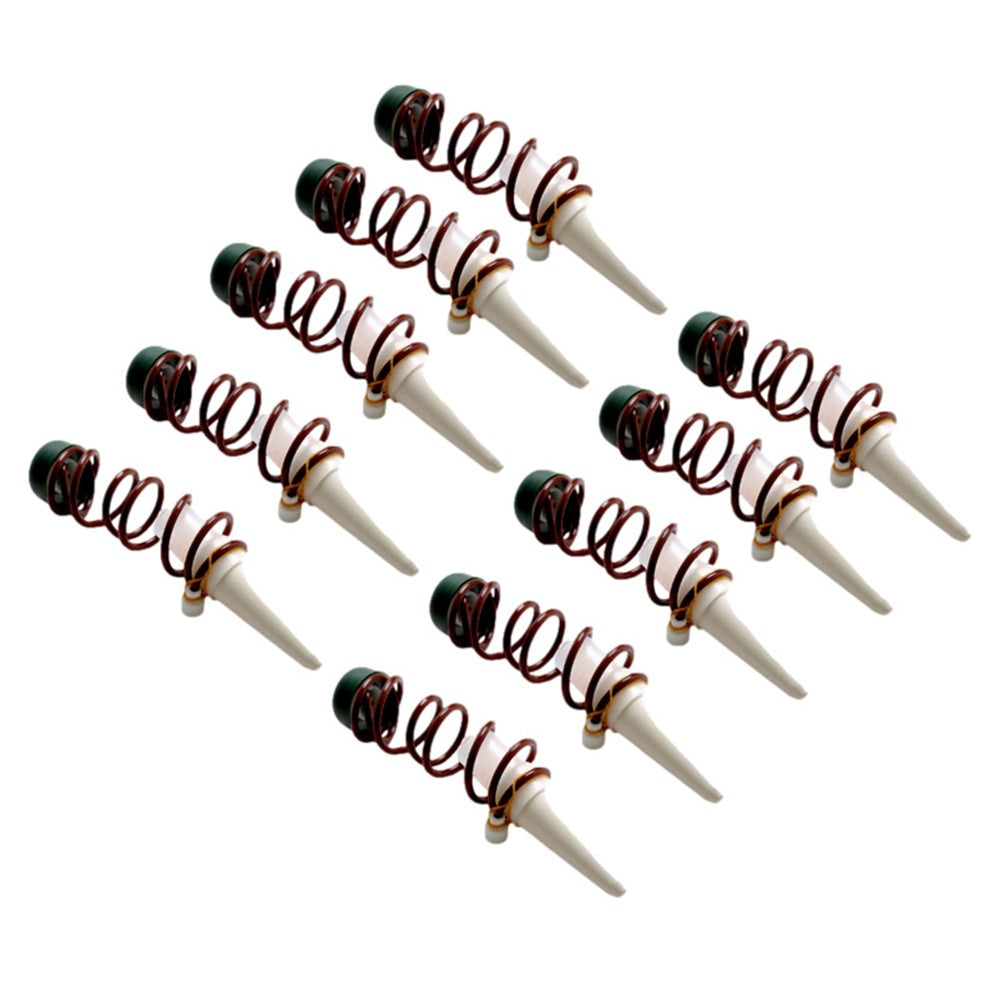 10Pcs PP+Ceramic Self-Watering Dripper Flower Pot Drip Irrigation Bonsai Automatic Watering Tool