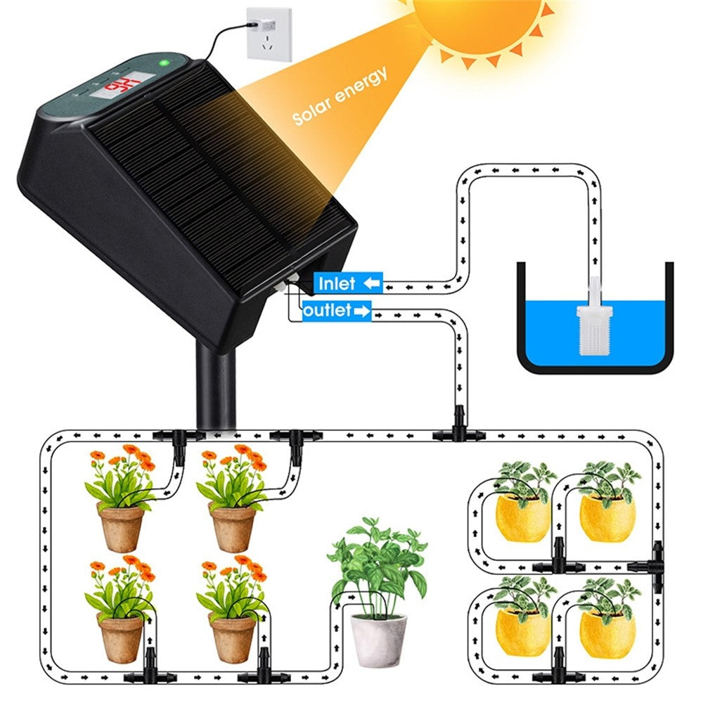 SW15 Smarter automatischer Solar-Bewässerungstimer (Garten) – kabelloses Steuerungs-Set für Bewässerung