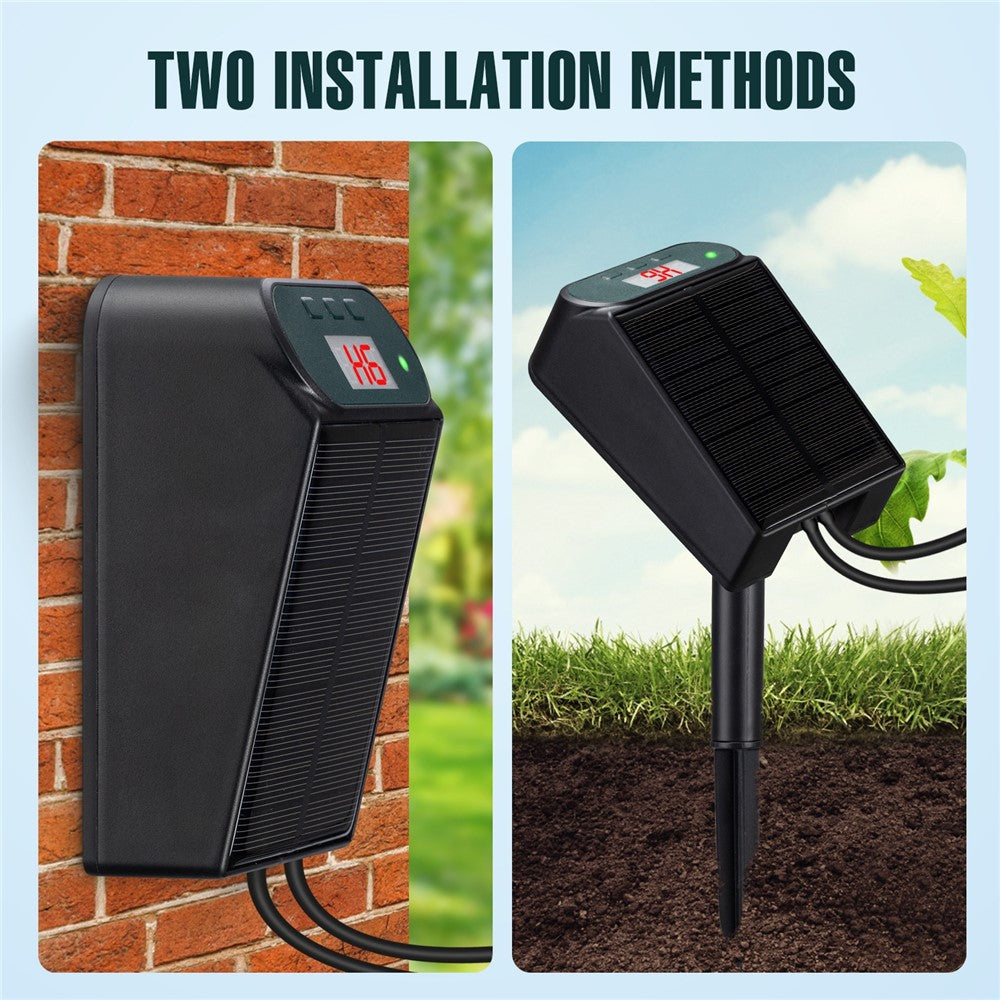 SW15 Smarter automatischer Solar-Bewässerungstimer (Garten) – kabelloses Steuerungs-Set für Bewässerung