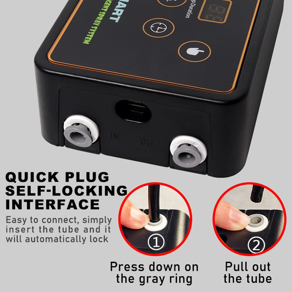 WD-01CS Automatic Mist Spray System Electronic Timer LCD Display Sprinkler Controller Terrarium Spray Kit EU Plug