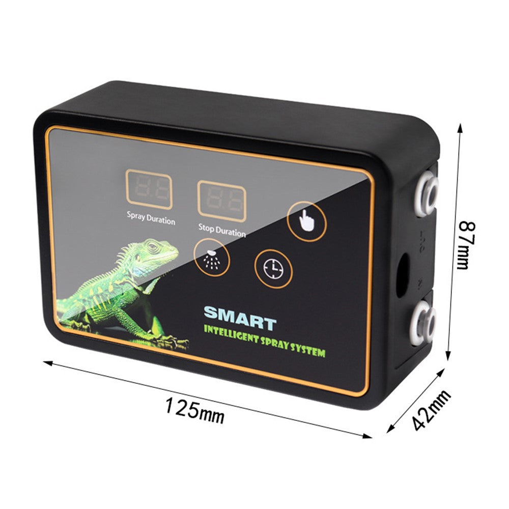 WD-01CS Automatic Mist Spray System Electronic Timer LCD Display Sprinkler Controller Terrarium Spray Kit EU Plug