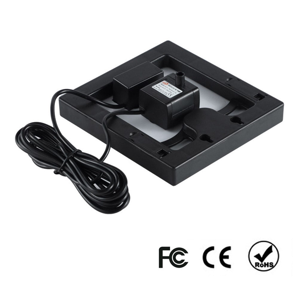 MEIERDE SF024 Solar Panel Powered Water Fountain Pool Bird Bath Pond Floating Water Sprinkler Garden Landscape Decoration