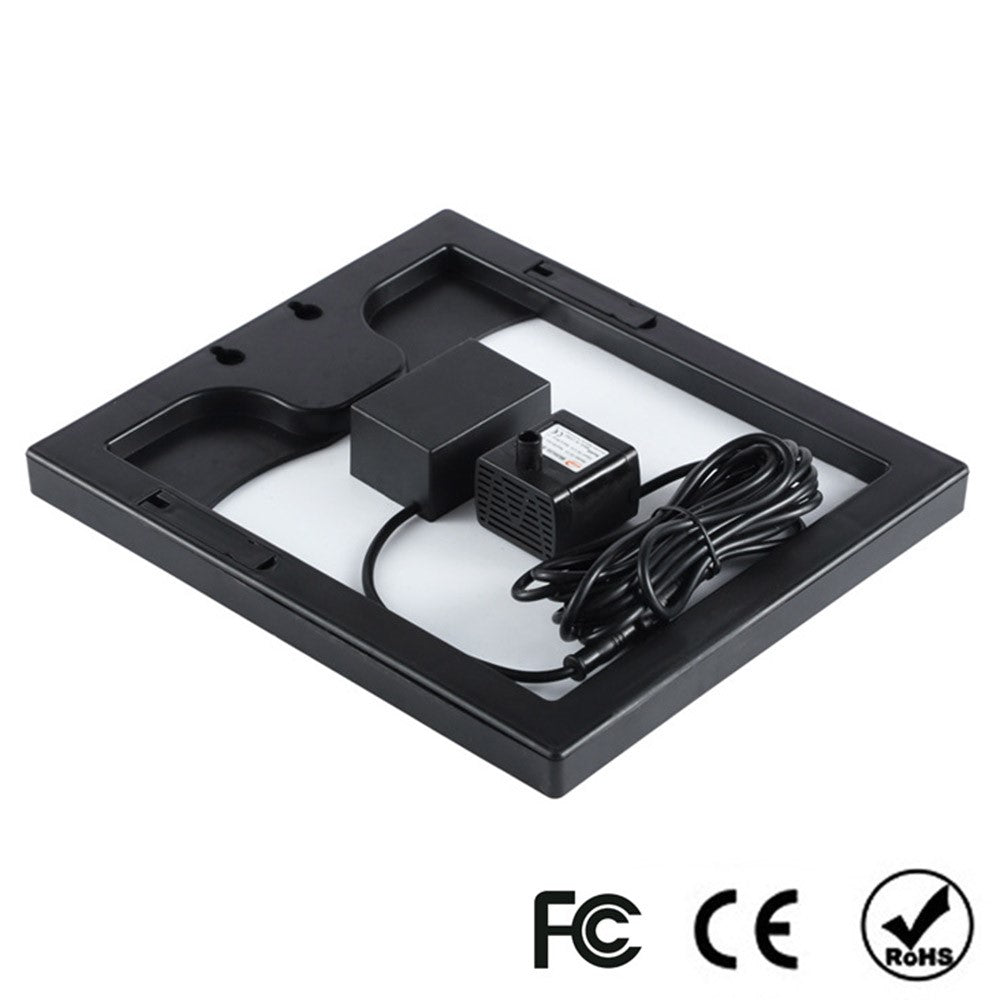 MEIERDE SF005 5W Plastic Frame Solar Fountain Outdoor Garden Fountain Floating Solar Fountain Water Pump for Bird Plants
