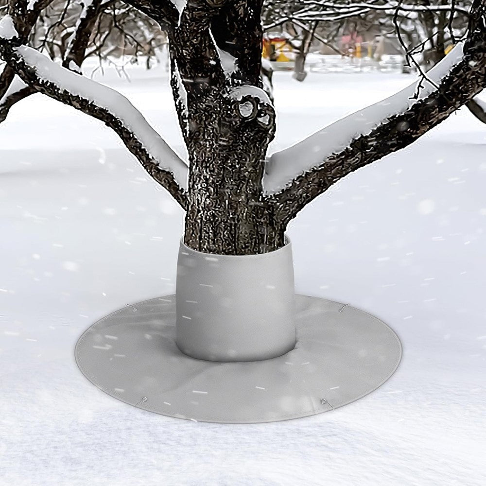 Winter Plant Root Insulation Bag for Tropical Trees 30 x 30 x 100cm Drawstring Protective Cover Anti Freeze Bubble Wrap