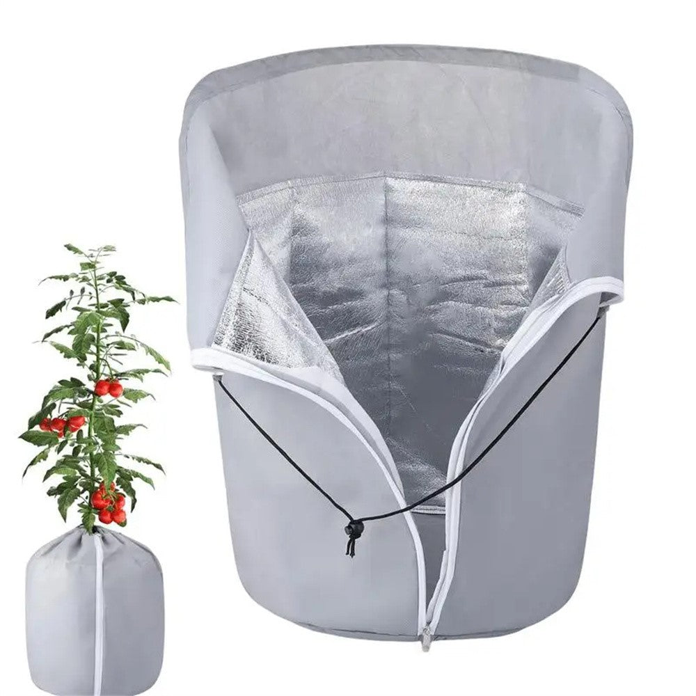 Plant Protection Cover for Winter Gardening 40 x 35cm Breathable Insulated Tree Shrub Frost Guard Reusable