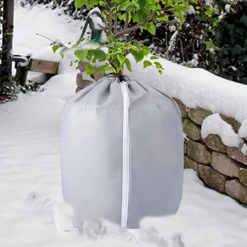 Plant Protection Cover for Winter Gardening 40 x 35cm Breathable Insulated Tree Shrub Frost Guard Reusable