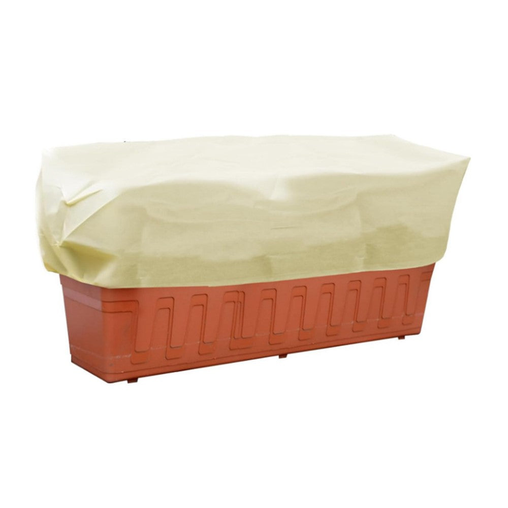 Plant Protection Cover 100 x 40 x 45cm Rectangular Winter Planter Frost Bags Non-Woven Fabric Wraps Blanket