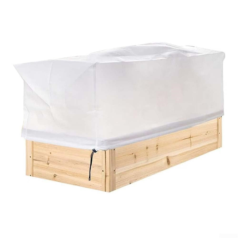 Plant Protection Cover 100 x 40 x 45cm Rectangular Winter Planter Frost Bags Non-Woven Fabric Wraps Blanket