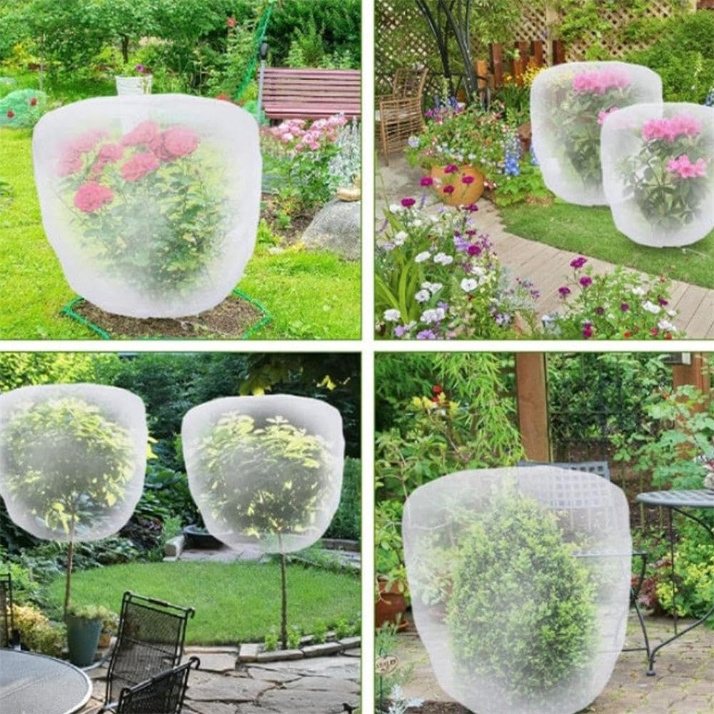 Fruit Tree Netting with Drawstring 80 x 120cm Garden Insect Barrier Plant Cover Tent-Bug Mesh Guard