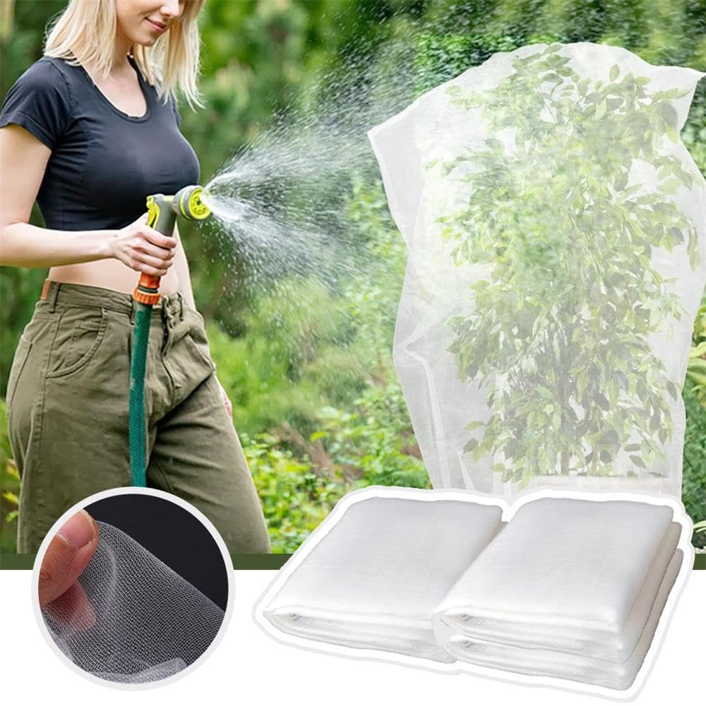 Fruit Tree Netting with Drawstring 100 x 140cm Garden Insect Barrier Plant Cover Tent-Bug Mesh Guard
