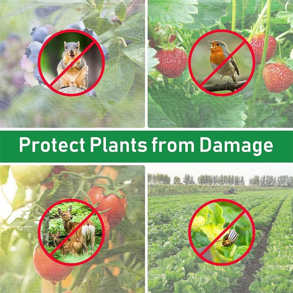 Fruit Tree Netting with Drawstring 200 x 240cm Garden Insect Barrier Plant Cover Tent-Bug Mesh Guard