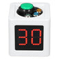 1.4 Inch Mini Digital Stopwatch 4 Sides Programmable Timer with 3 Buttons Countdown Timer