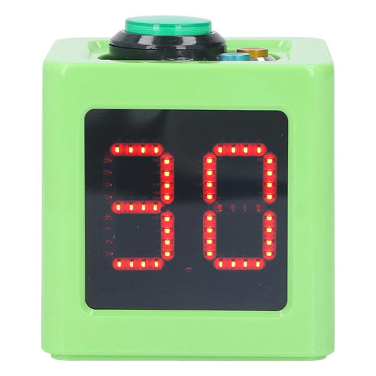 1.4 Inch Mini Digital Stopwatch 4 Sides Programmable Timer with 3 Buttons Countdown Timer