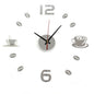 DIY Coffee Cup Creative Acrylic Wall Clock