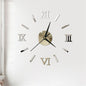 Mirror Wall Stickers DIY Home Decoration Wall Clocks Sticker