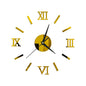 Mirror Wall Stickers DIY Home Decoration Wall Clocks Sticker