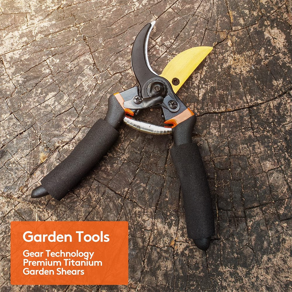 Professional Gardening Branch Pruning Shears Pruner Garden Clippers Hedge Shears Hand Tool with Safety Lock