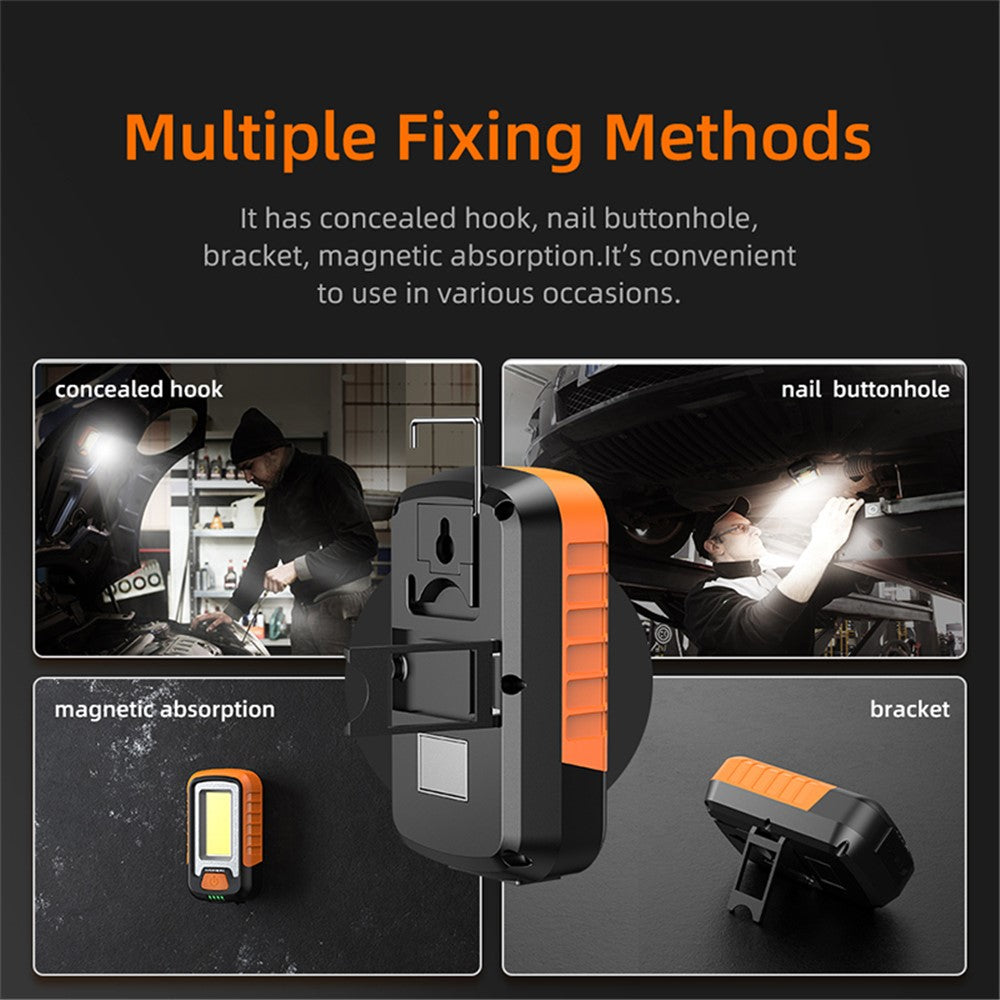 SUPERFIRE G21 Portable 650lm COB LED Work Light USB Rechargeable Waterproof Outdoor Camping Hiking Lamp