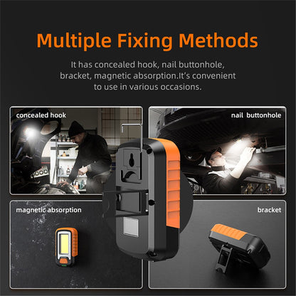 SUPERFIRE G21 Portable 650lm COB LED Work Light USB Rechargeable Waterproof Outdoor Camping Hiking Lamp