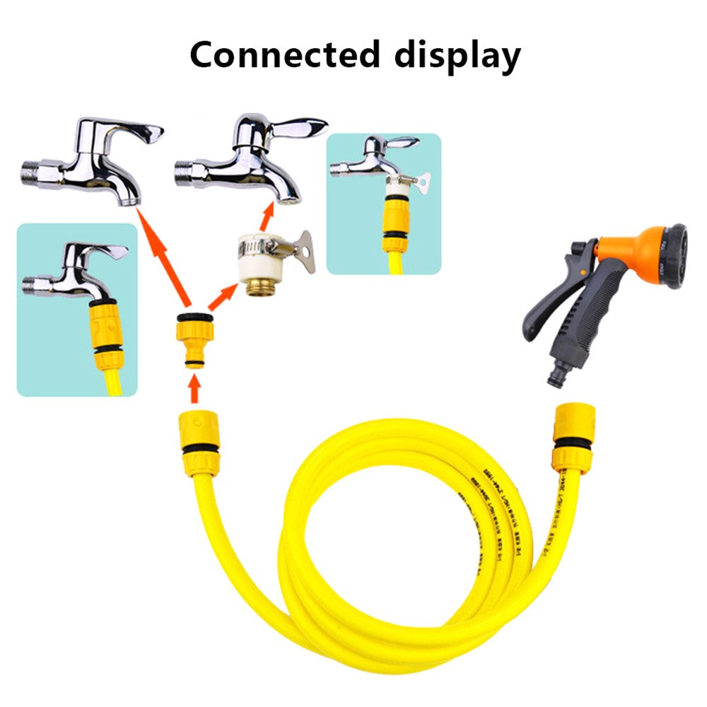 5m 1 / 2 Inch Multi-function Garden Watering PVC Hose Pipe for Irrigation System