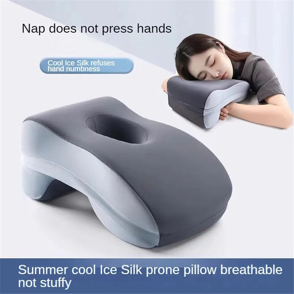 Soft Memory Foam Office Nap Pillow Sleeping Cushion with Breathable Hollow Design