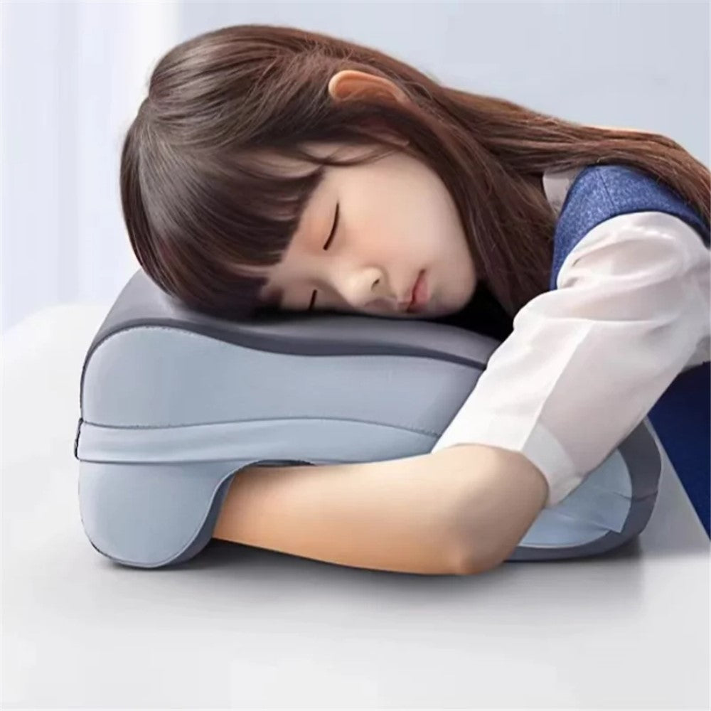 Soft Memory Foam Office Nap Pillow Sleeping Cushion with Breathable Hollow Design