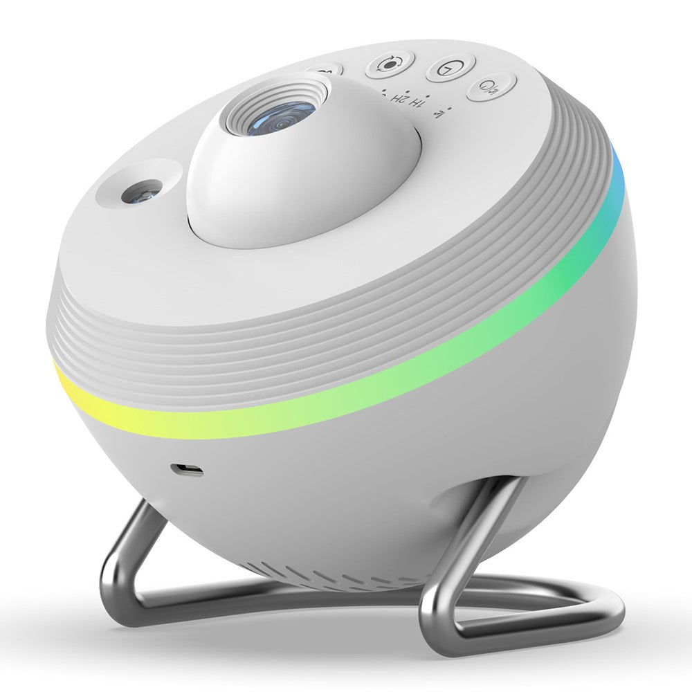 TKQ01 LED Projection Lamp 1 / 2H Timing Rotatable Space Ball Projector Meteor Galaxy Ceiling Night Light