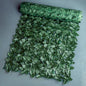0.5 x 0.5m Dark-Colored Pothos Leaves Artificial Hedge Privacy Screen Garden Yard Faux Leaf Fence Barrier