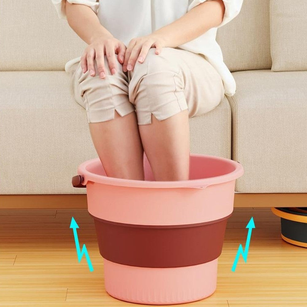 Foldable Water Bucket 10L Portable Collapsible Container for Fishing / Camping / Car Wash / Travel Outdoor Indoor