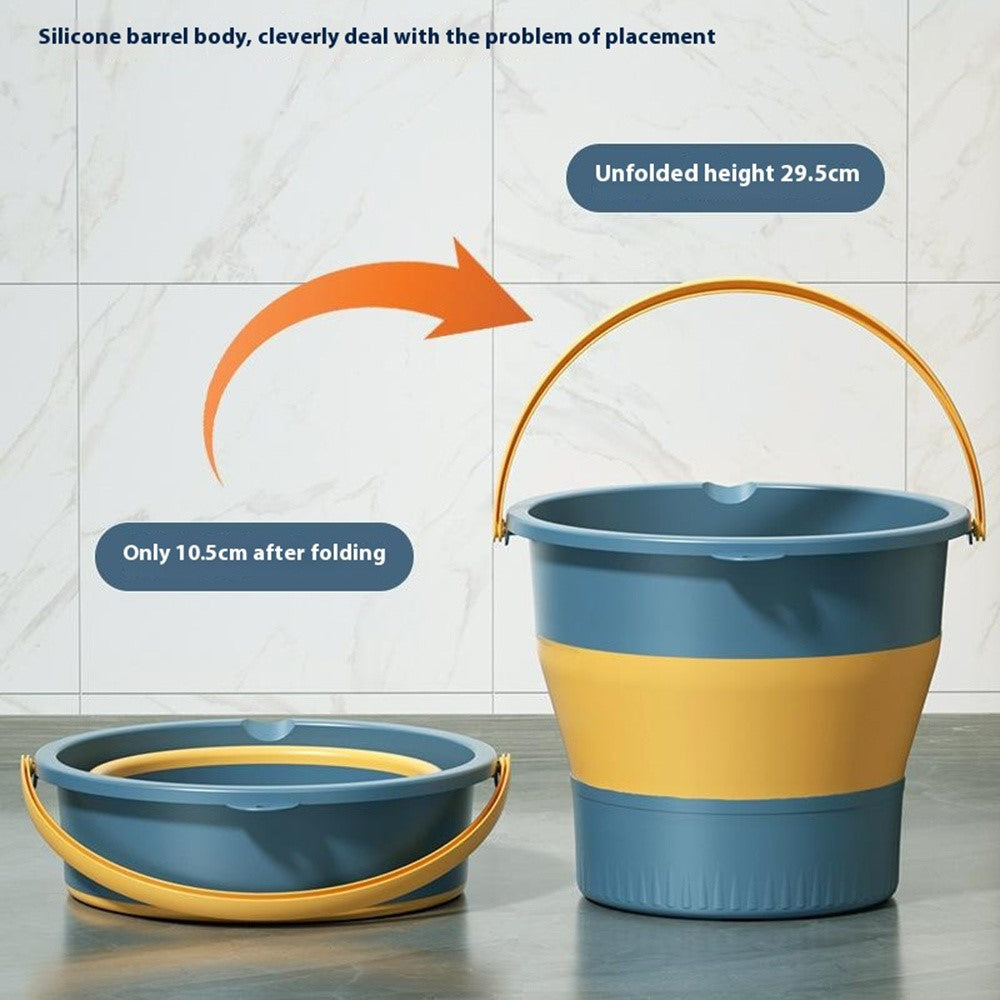 Foldable Water Bucket 10L Portable Collapsible Container for Fishing / Camping / Car Wash / Travel Outdoor Indoor