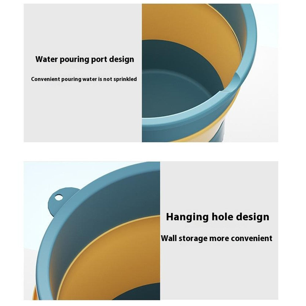 Foldable Water Bucket 10L Portable Collapsible Container for Fishing / Camping / Car Wash / Travel Outdoor Indoor
