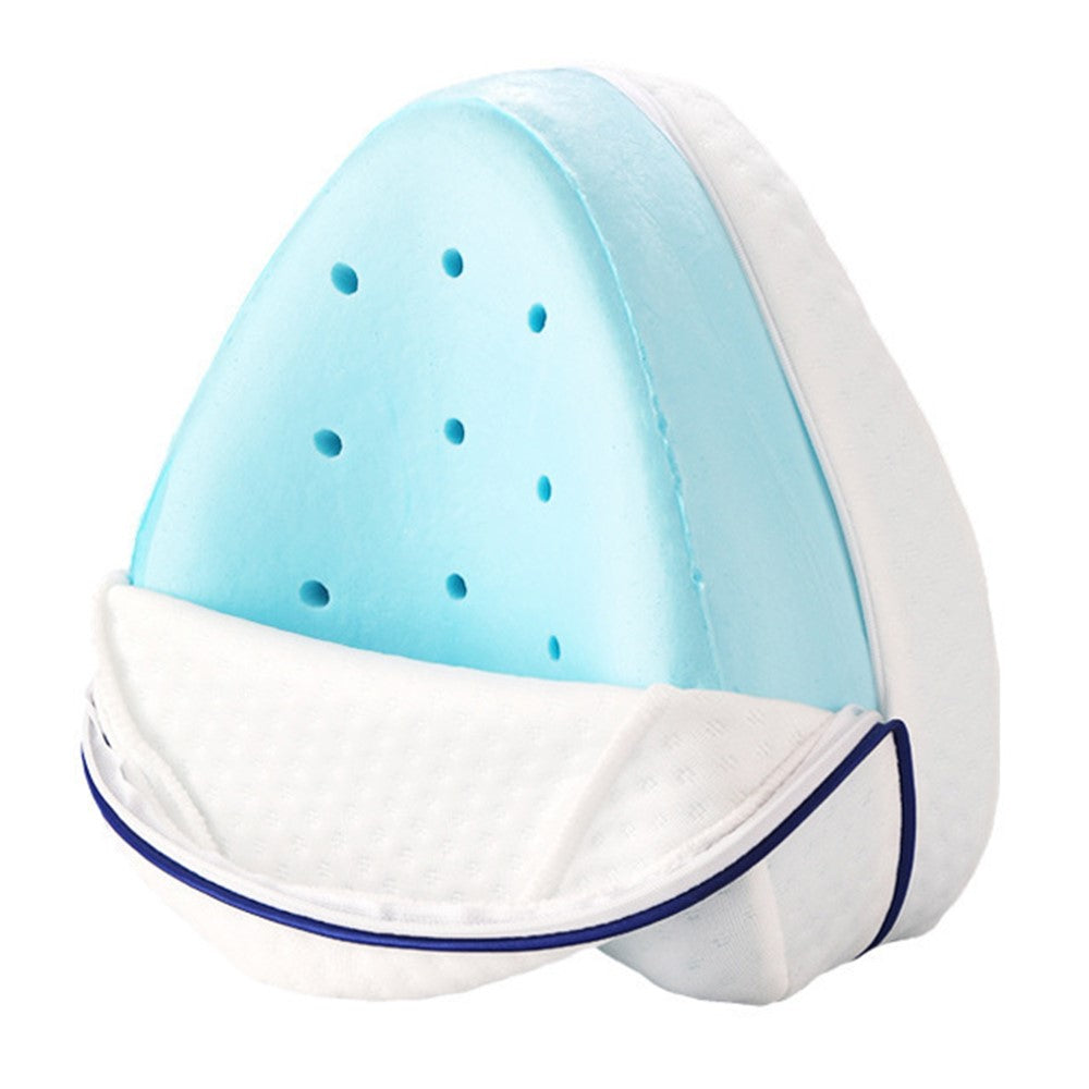 Memory Foam Leg Pillow Heart Shaped Knee Cushion Orthopedic Support for Side Sleepers