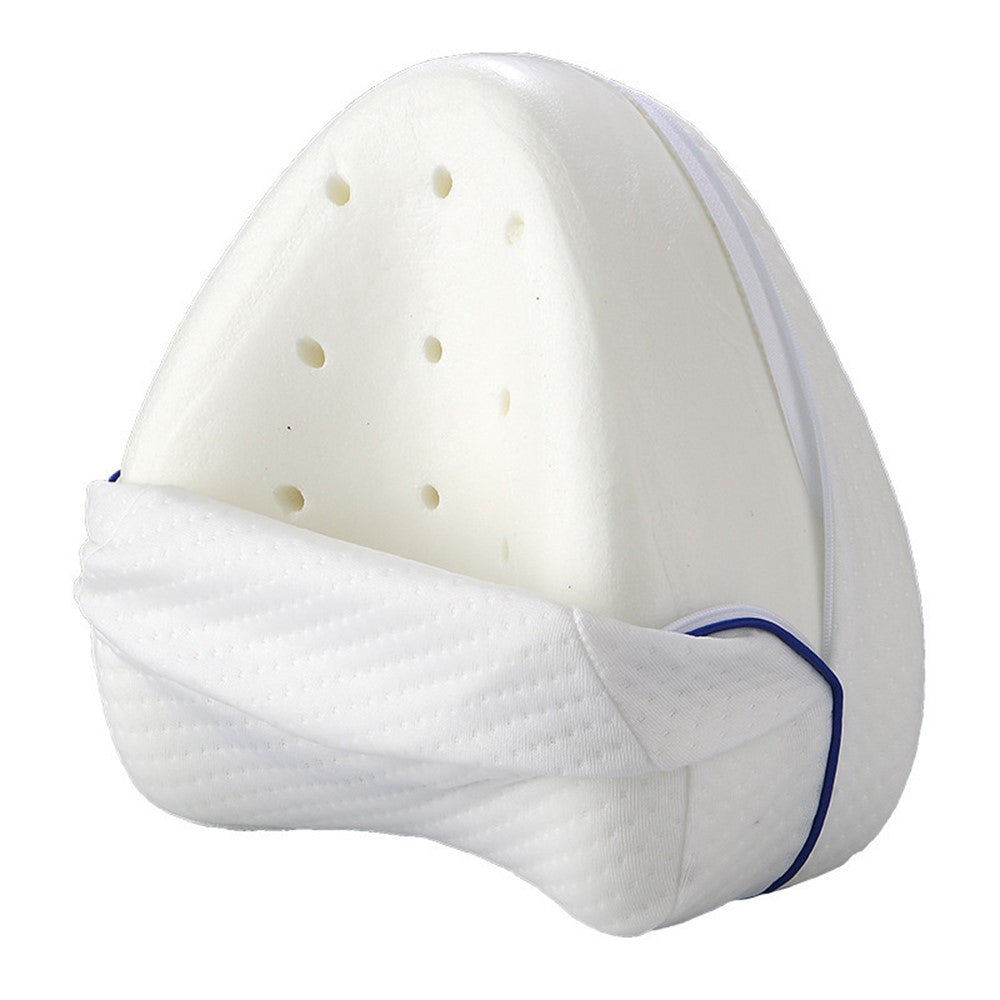 Memory Foam Leg Pillow Heart Shaped Knee Cushion Orthopedic Support for Side Sleepers