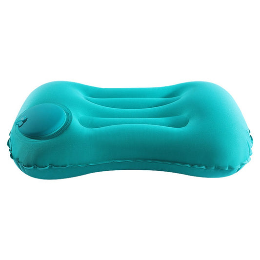 Inflatable Pillow Lumbar Support for Office / Travel / Home Milk Silk Portable Nap Cushion