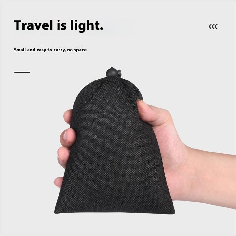 Inflatable Pillow Lumbar Support for Office / Travel / Home Milk Silk Portable Nap Cushion