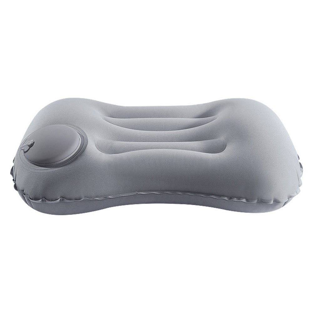 Inflatable Pillow Lumbar Support for Office / Travel / Home Milk Silk Portable Nap Cushion