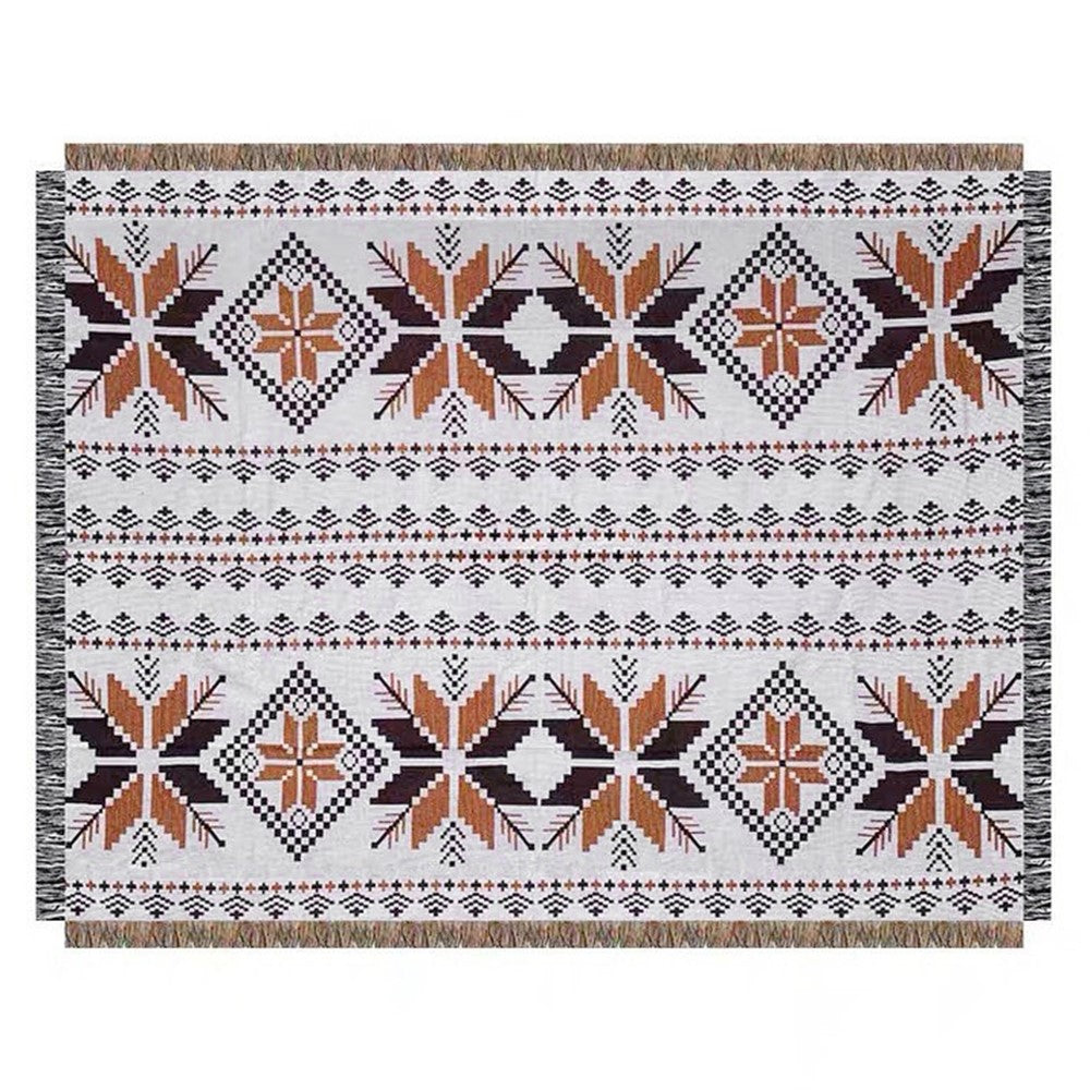 90x180cm Picnic Blanket Thick Moisture-Proof Bohemian Ground Mat for Outdoor Camping Beach