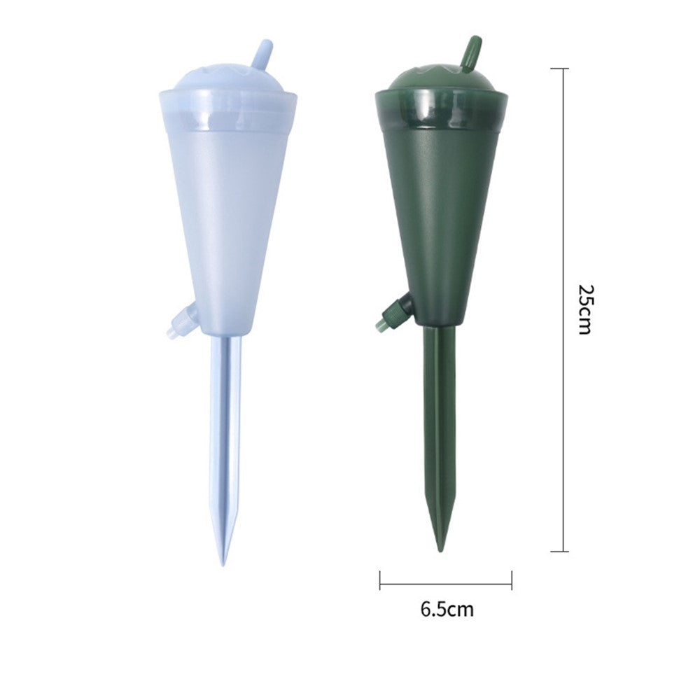JY0034 200ML Self Watering Spikes Plant Self Watering Devices Automatic Drip Irrigation Plant Waterer with Valve Switch for Outdoor and Vacation Plant Watering