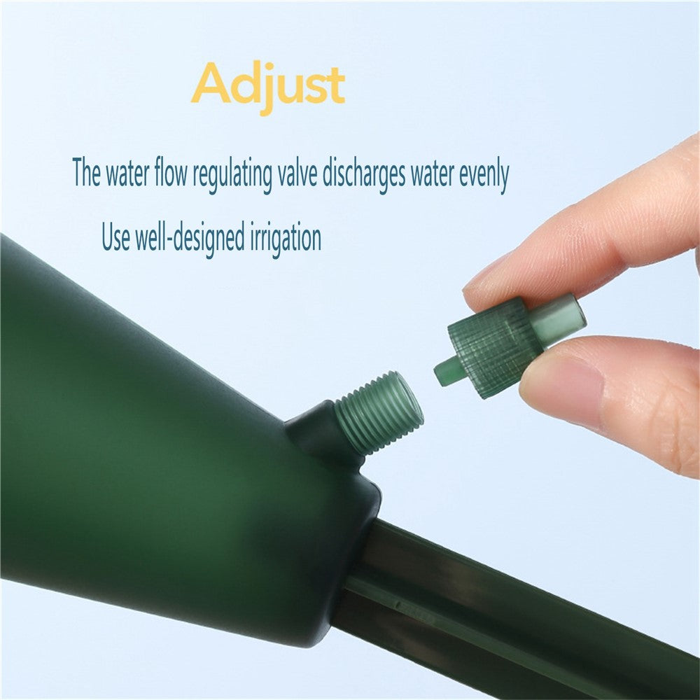 JY0034 200ML Self Watering Spikes Plant Self Watering Devices Automatic Drip Irrigation Plant Waterer with Valve Switch for Outdoor and Vacation Plant Watering