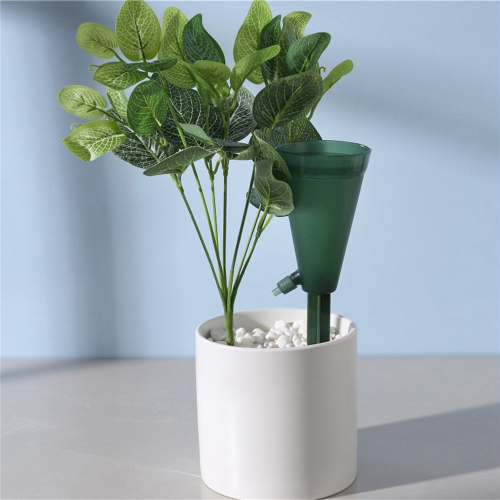 JY0034 200ML Self Watering Spikes Plant Self Watering Devices Automatic Drip Irrigation Plant Waterer with Valve Switch for Outdoor and Vacation Plant Watering
