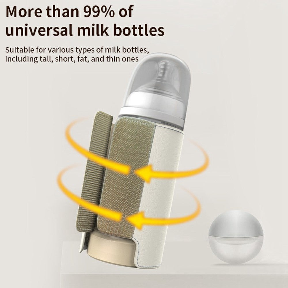 8000mAh Bottle Warmer 360° Uniform Heating Milk Sleeve Smart Temperature Control Baby Bottle Warmer