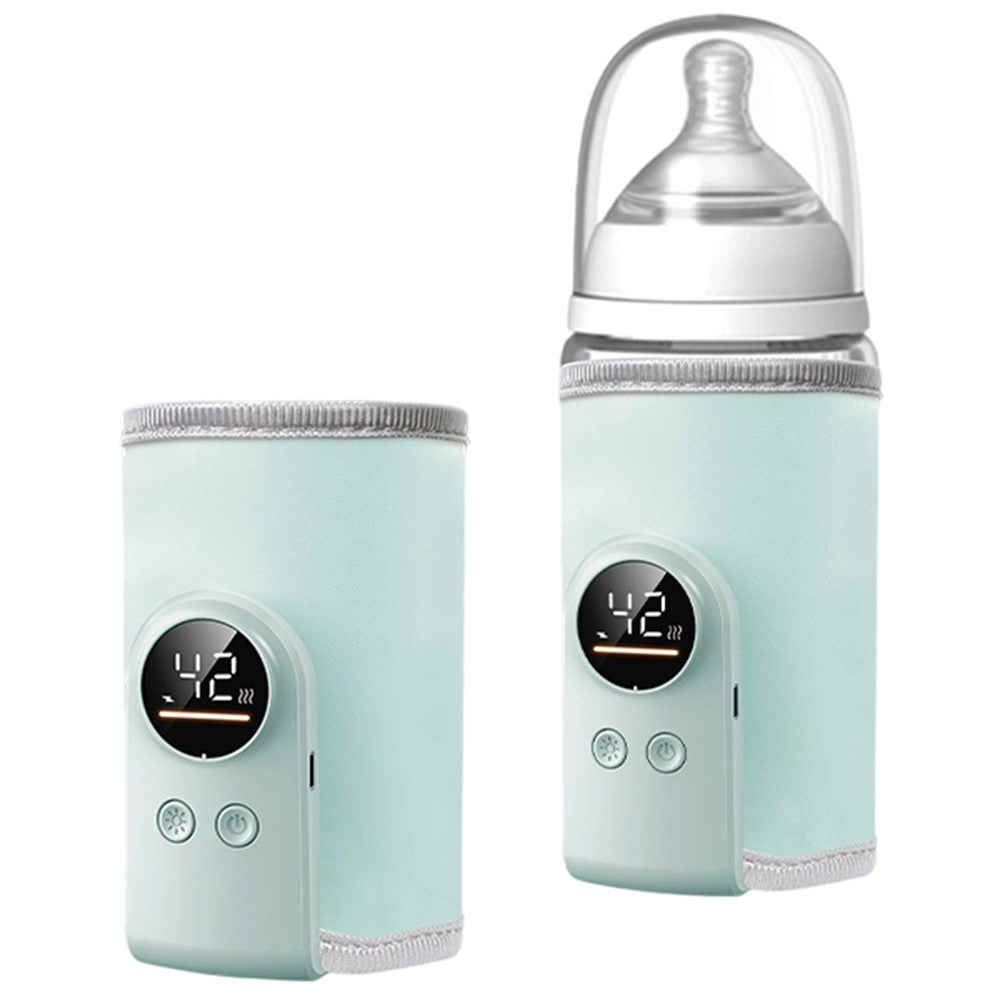 K7 Smart Constant Temperature Bottle Warmer USB Plug-in Baby Bottle Heater with 360° Full Wrapping Fast Heating Bottle Insulation Sleeve