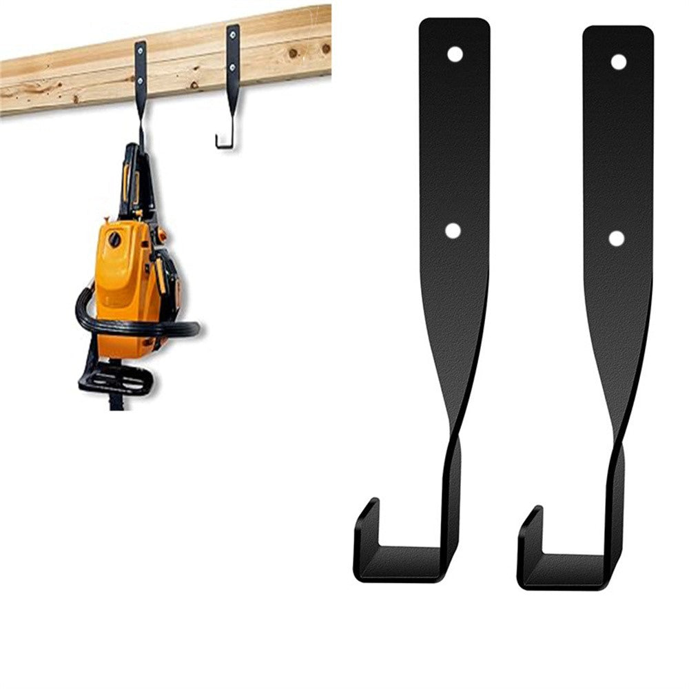 4Pcs Heavy Duty Chainsaw Storage Rack Wall Mount Hook Garage Tool Holder