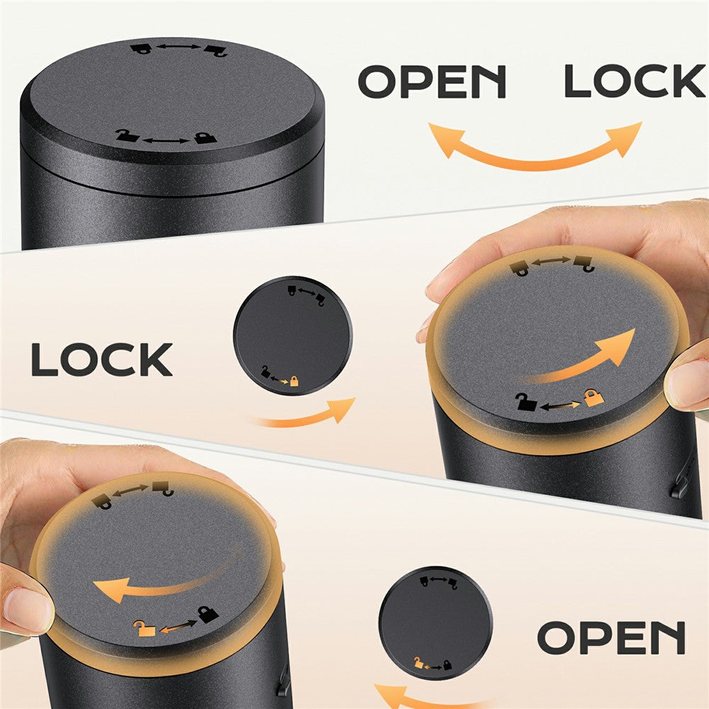 Elektrische 2in1 Salz- & Pfeffermühle – USB-wiederaufladbar, Mahlgrad verstellbar