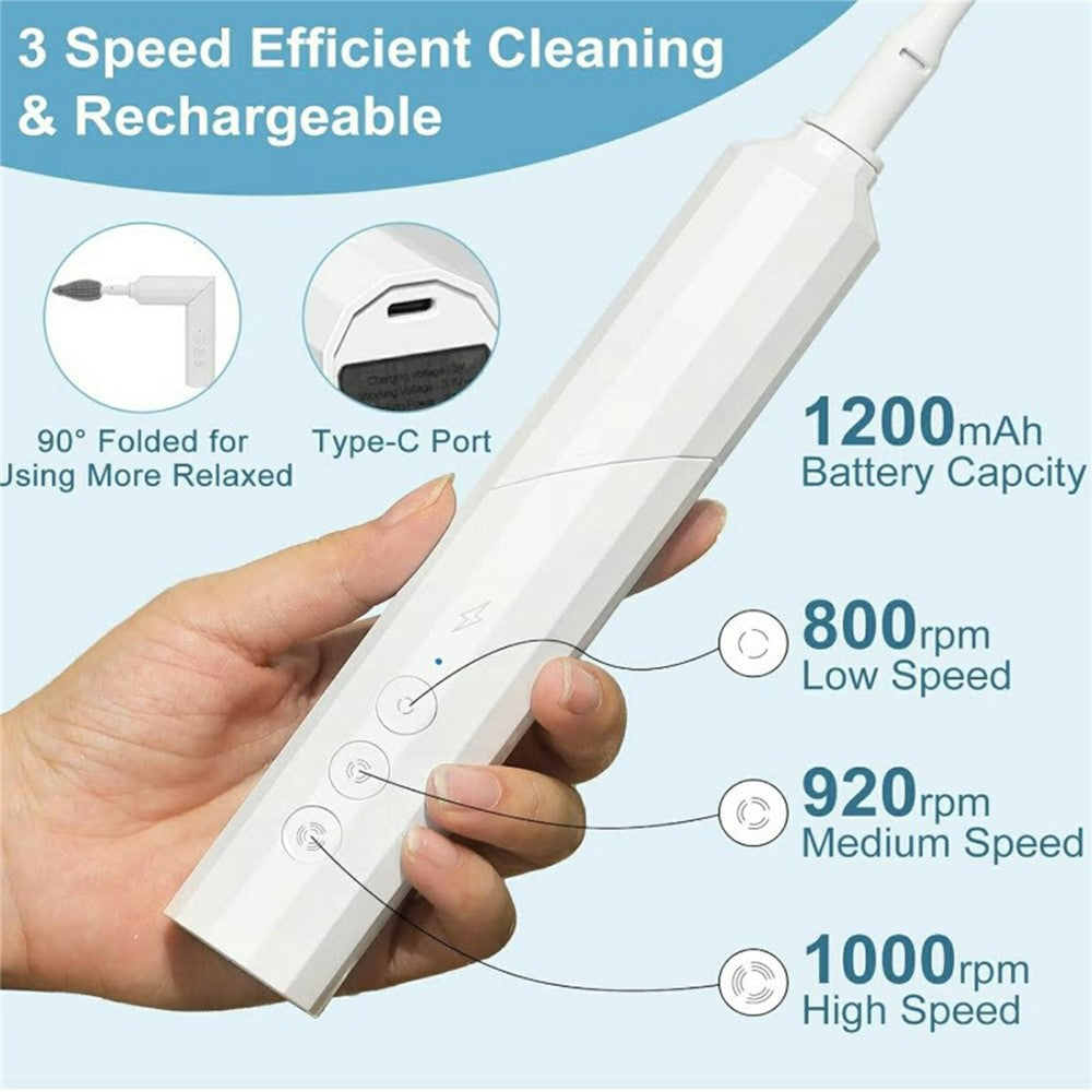 Electric Baby Feeding Bottle Brush Cleaning Kit Multi Function Baby Bottle Cleaner with Drying Rack