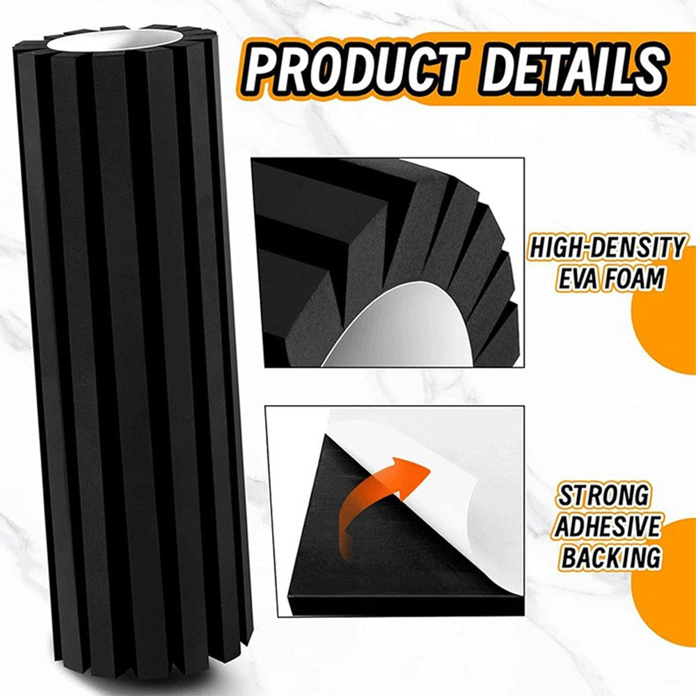 2Pcs Garage Wall Column Protector Self-Adhesive EVA Foam Parking Guard Bumper Protectors for Car Door Bump Protection