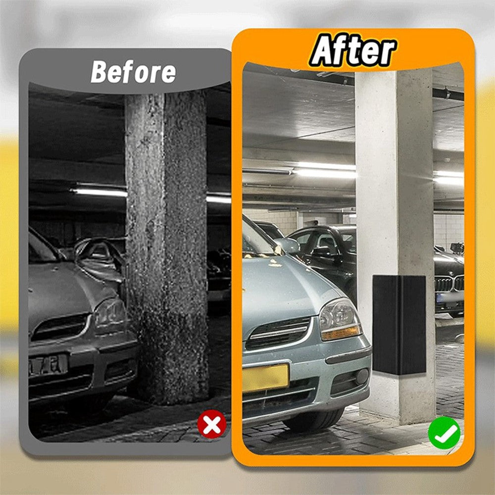 2Pcs Garage Wall Column Protector Self-Adhesive EVA Foam Parking Guard Bumper Protectors for Car Door Bump Protection